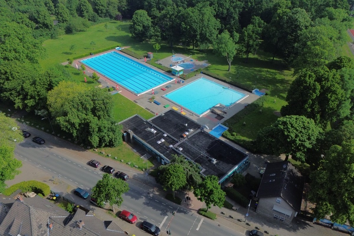 Freibad / Parkbad Nord im Mai 2026