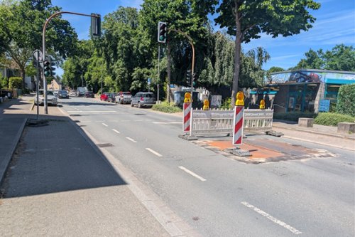 Tagesbruch an der Recklinghauser Straße im Mai 2026