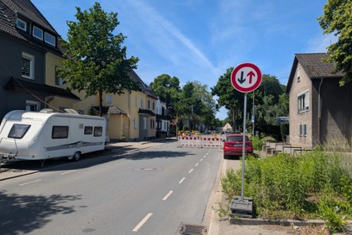 Tagesbruch an der Recklinghauser Straße im Mai 2026